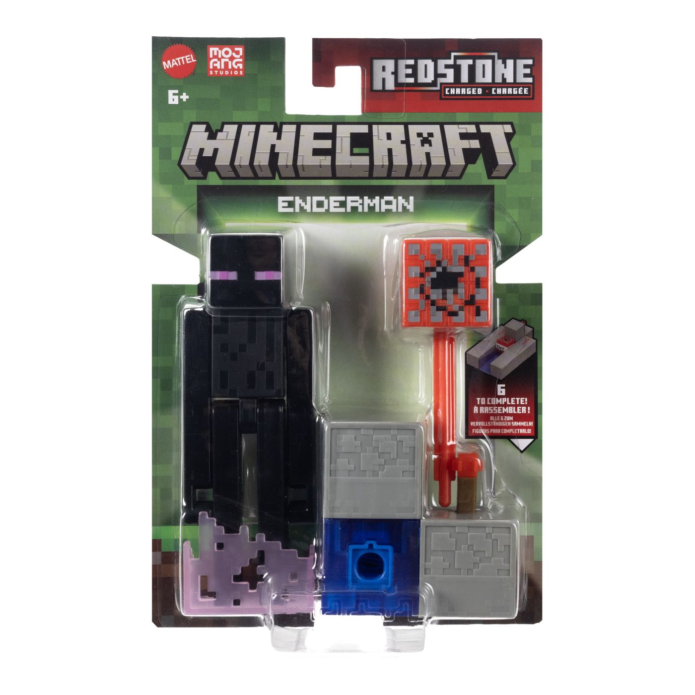 Jucării și Jocuri pentru copii - Minecraft craft a block figurina enderman 8cm copii cu varsta peste 6 ani