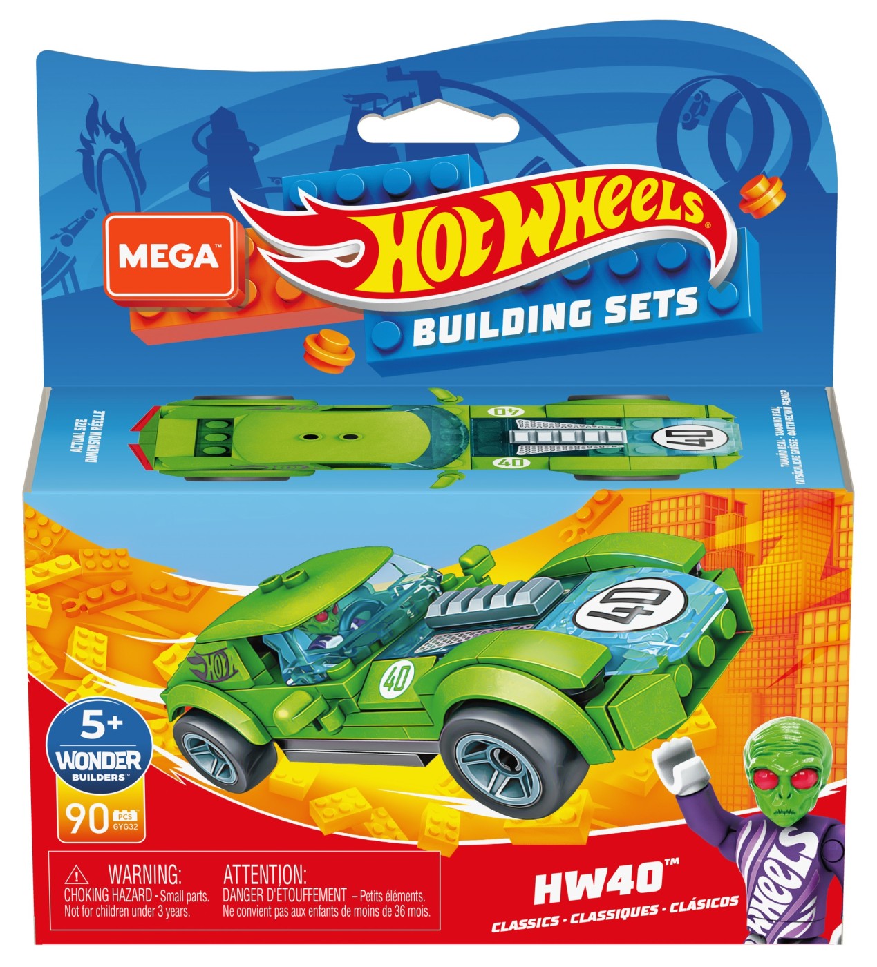 Jucării și jocuri - HOT WHEELS MEGA MASINUTA CONSTRUIBILA HW40