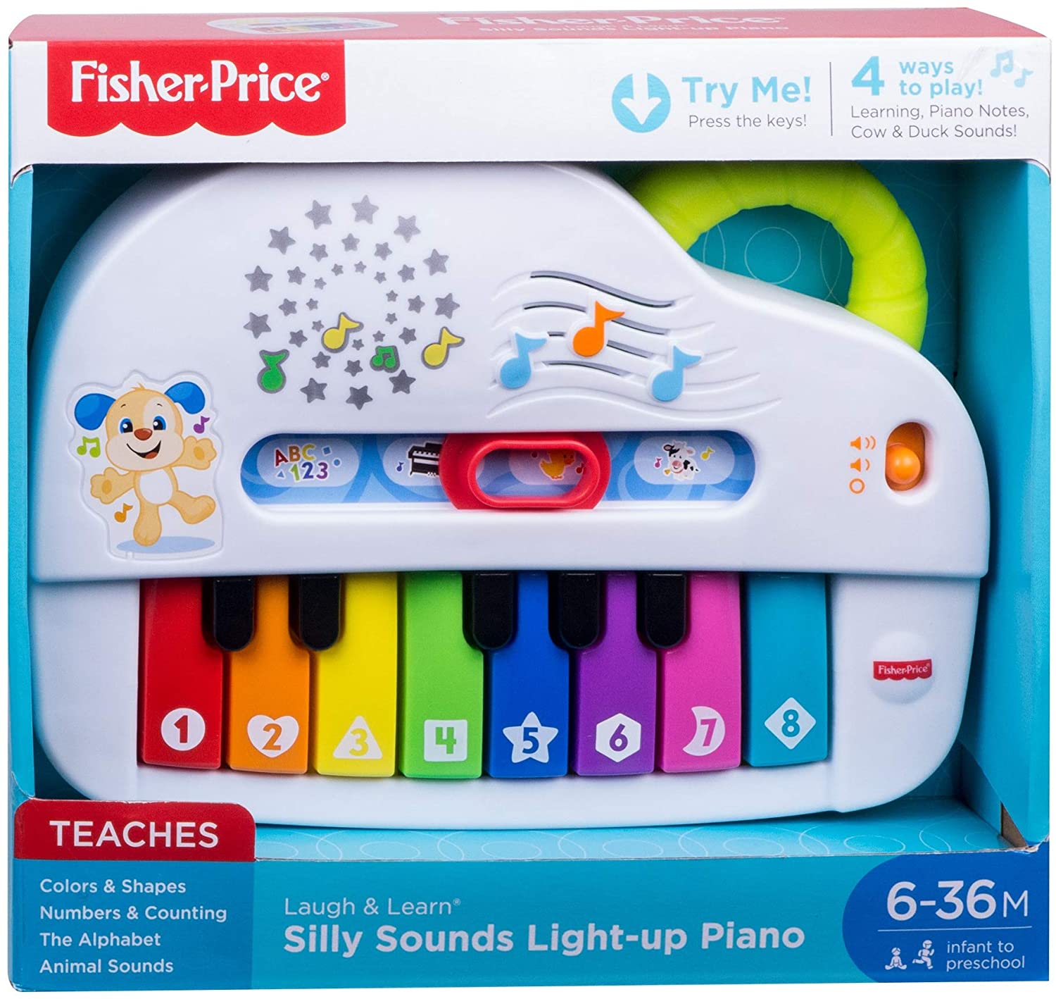 Jucării și jocuri - FISHER PRICE PIANUL INTERACTIV IN LIMBA ROMANA