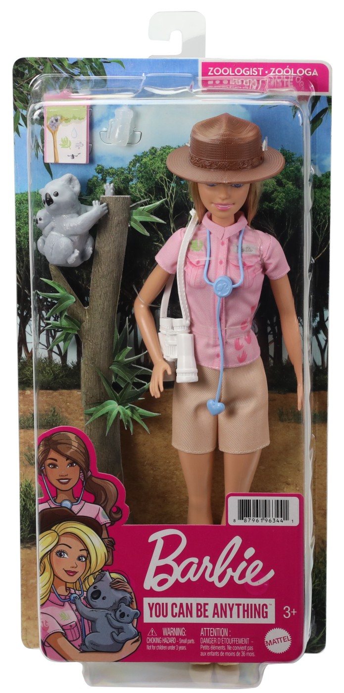Jucării și jocuri - BARBIE YOU CAN BE ANYTHING PAPUSA ZOOLOGIST