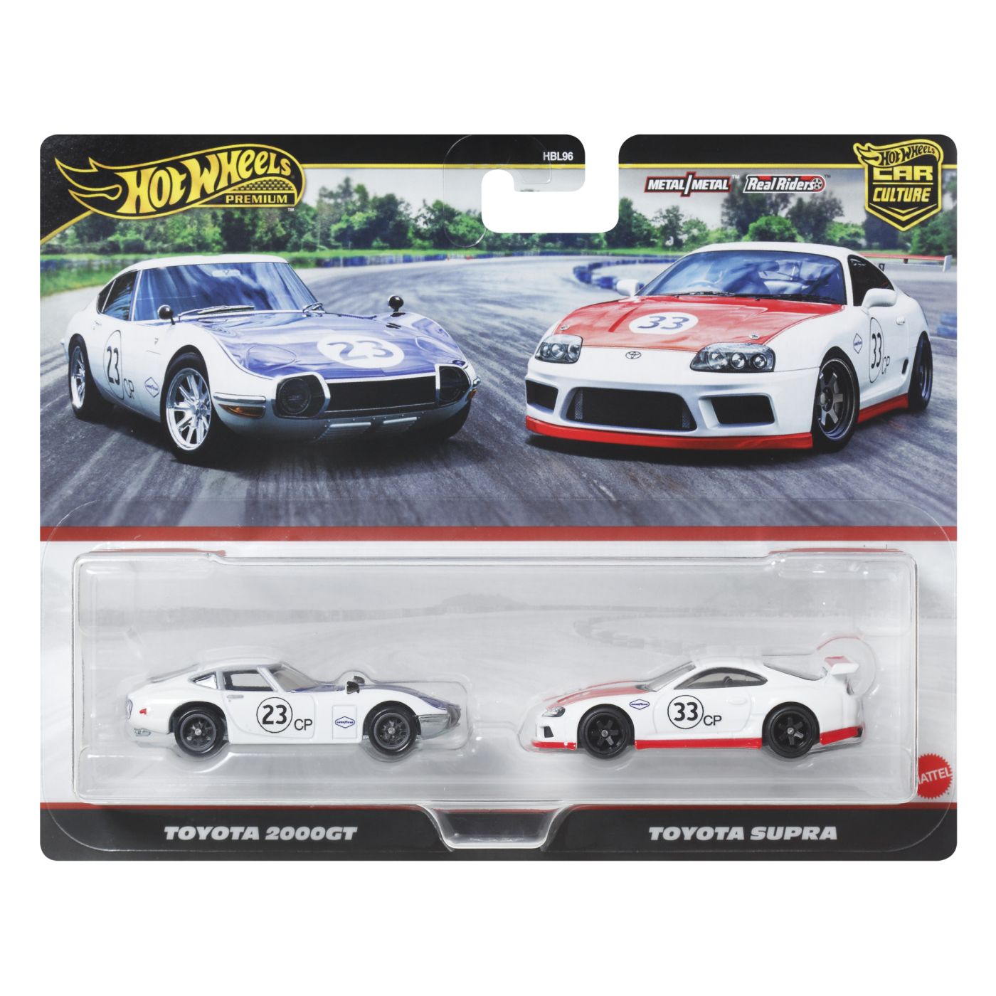 Jucării și jocuri - HOT WHEELS PREMIUM SET 2 MASINUTE METALICE TOYOTA 2000GT SI TOYOTA SUPRA SCARA 1 LA 64