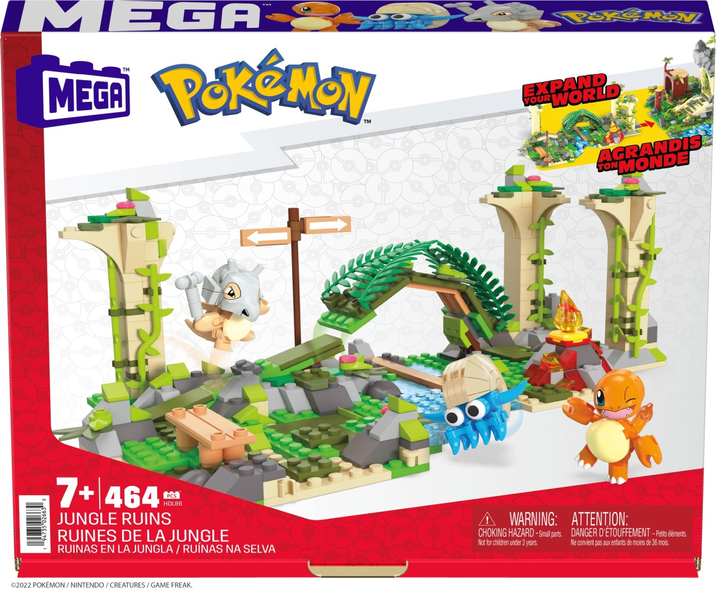 Jucării și jocuri - POKEMON MEGA CONSTRUX RUINELE JUNGLEI