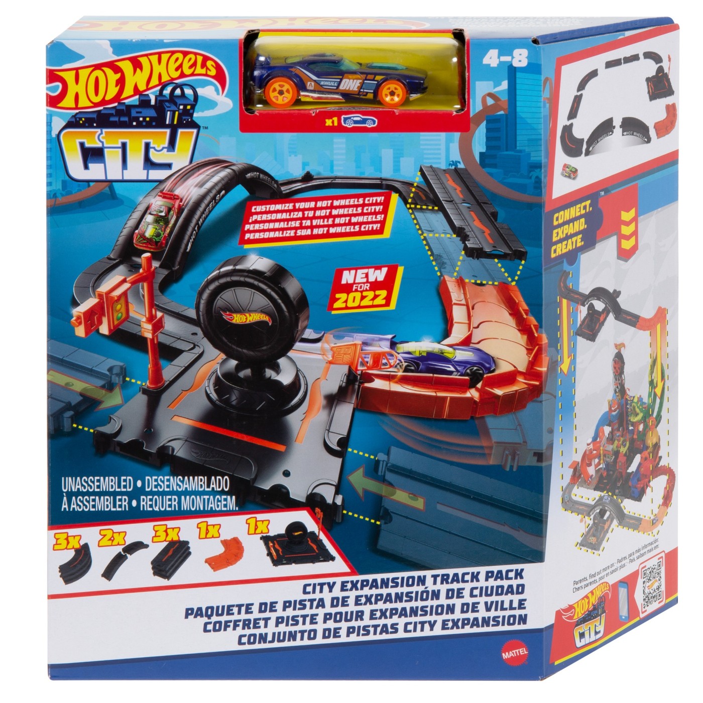 Jucării și jocuri - HOT WHEELS CITY  SET ACCESORII PISTA