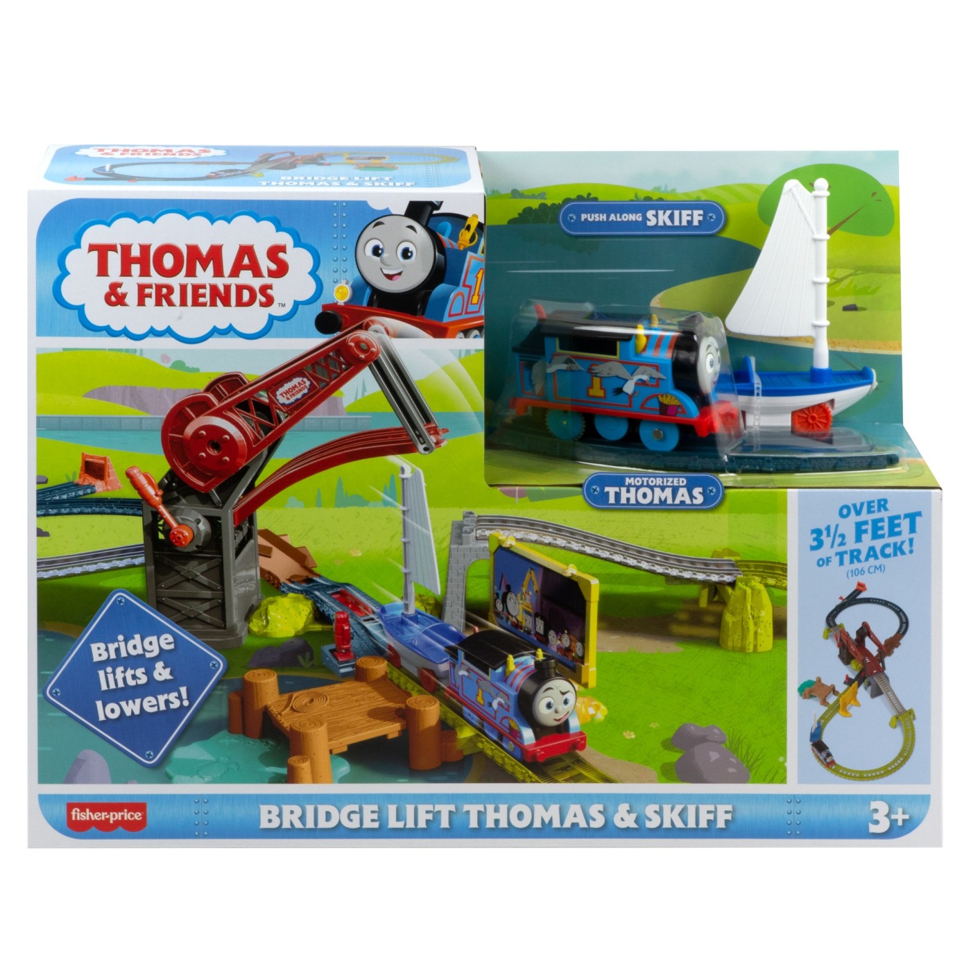 Jucării și jocuri - THOMAS SET DE JOACA MOTORIZAT SKIFF THOMAS