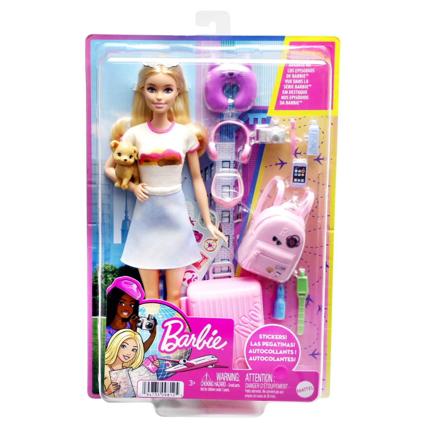 Jucării și jocuri - BARBIE PAPUSA BARBIE IN VOIAJ