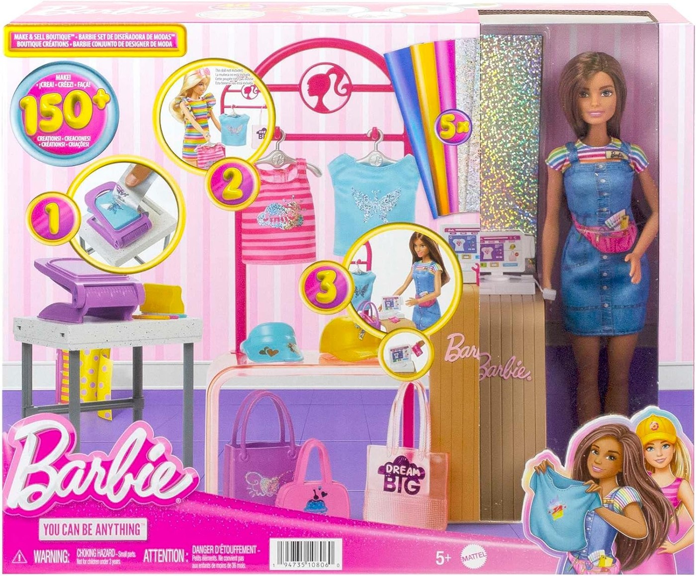Jucării și jocuri - BARBIE SET BARBIE MAGAZINUL DE IMPRIMAT