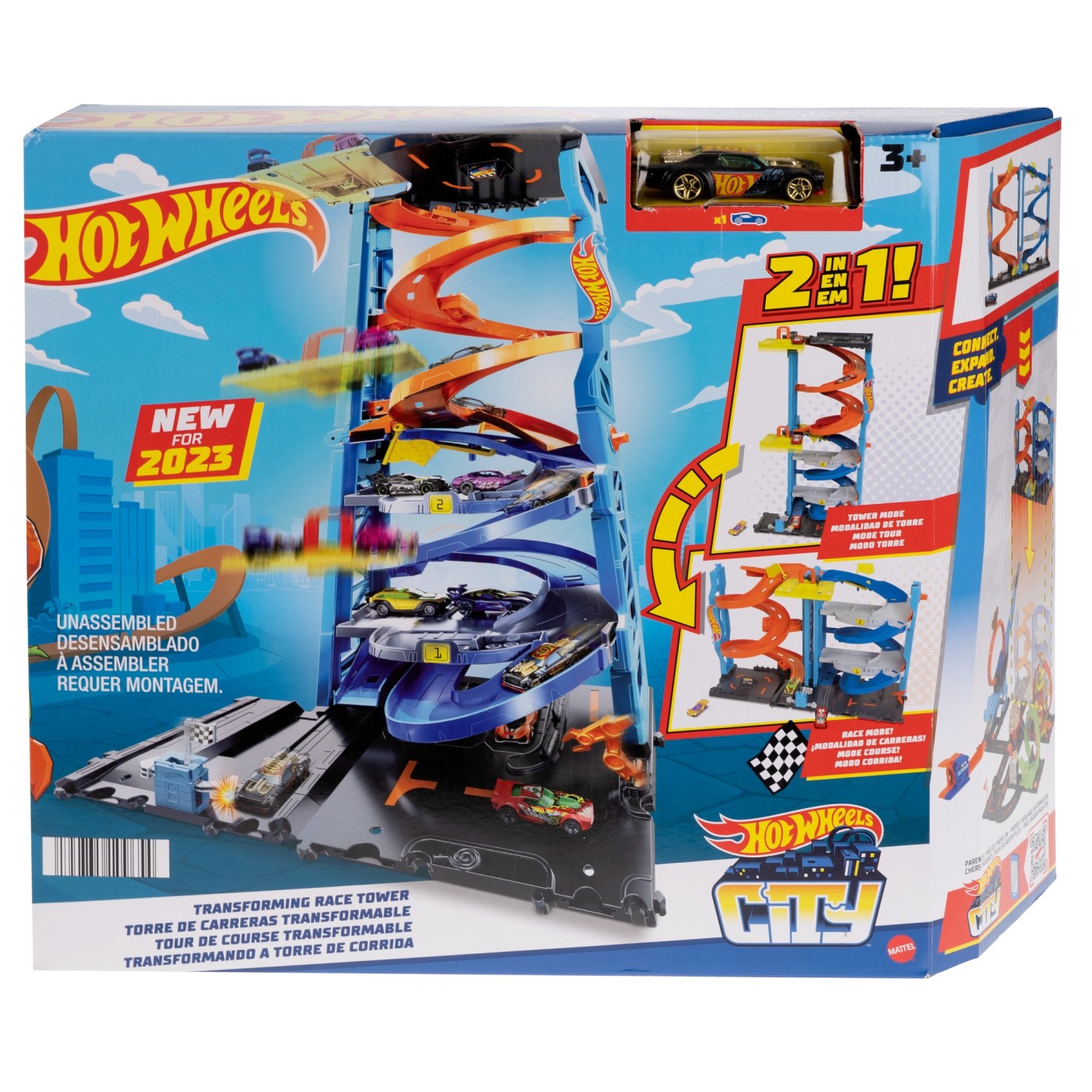Jucării și jocuri - HOT WHEELS CITY TURNUL DE CURSE