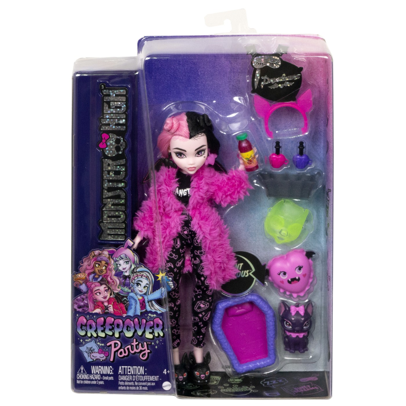 Jucării și jocuri - MONSTER HIGH PAPUSA DRACULAURA CREEPOVER PARTY