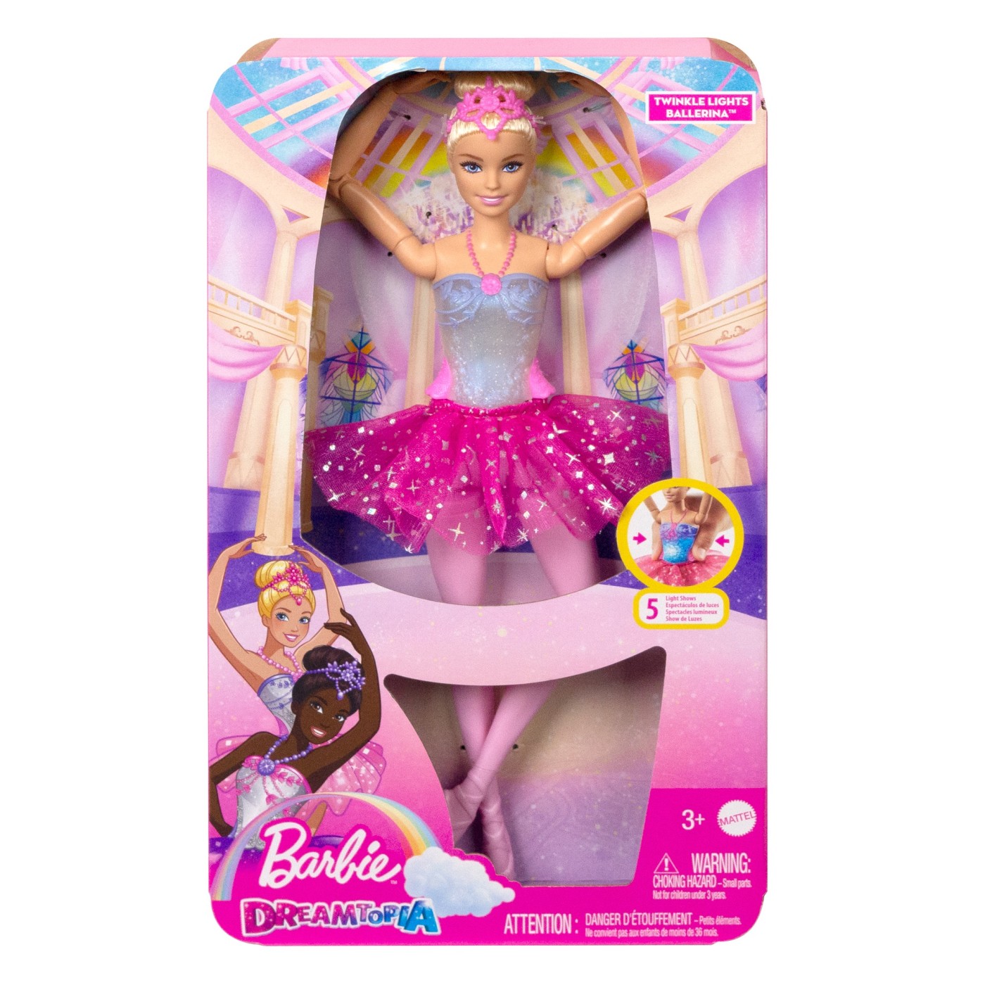 Jucării și jocuri - BARBIE PAPUSA BARBIE DREAMTOPIA BALERINA