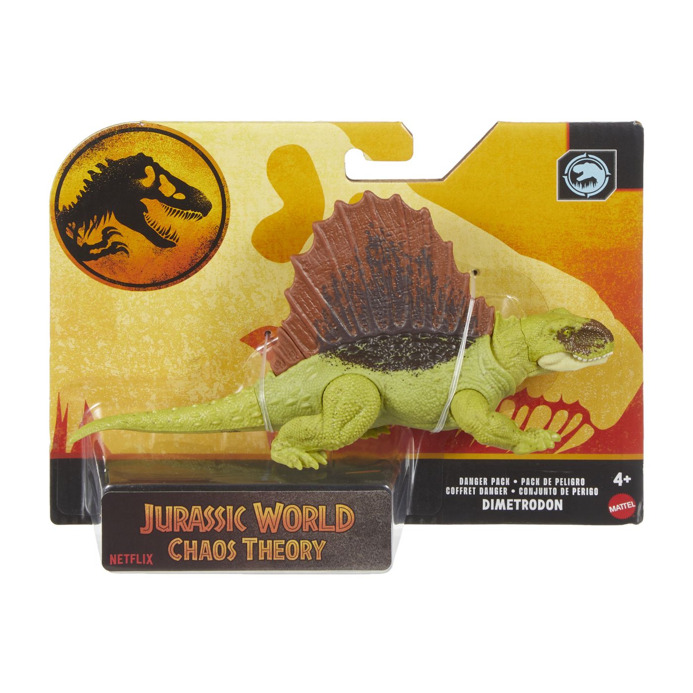 Jucării și jocuri - JURASSIC WORLD CHAOS THEORY DANGER PACK DINOZAUR DIMETRODON