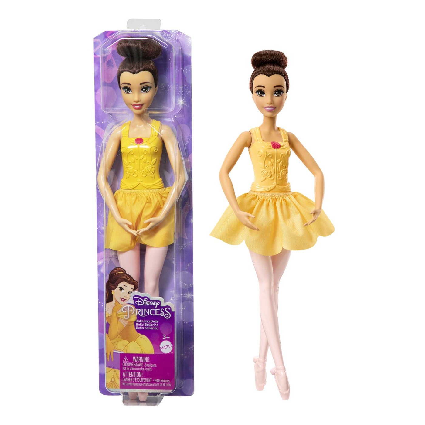 Jucării și jocuri - DISNEY PRINCESS PAPUSA PRINTESA BELLE BALERINA