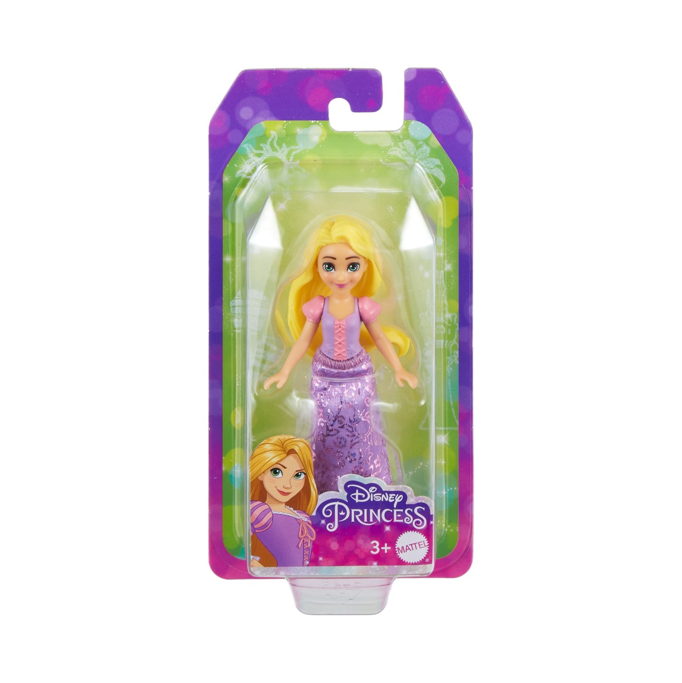 Jucării și jocuri - DISNEY PRINCESS MINI PAPUSA RAPUNZEL 9CM