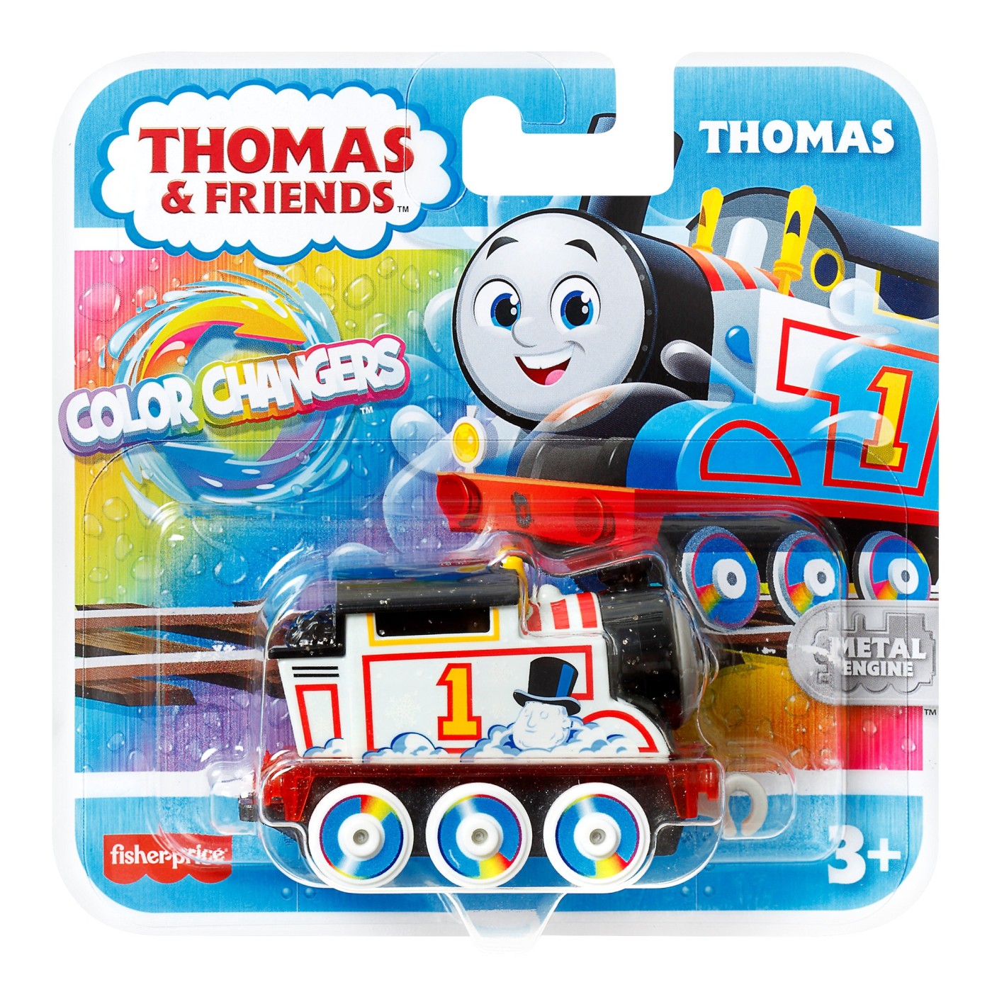 Jucării și jocuri - THOMAS COLOR CHANGERS LOCOMATIVA METALICA THOMAS