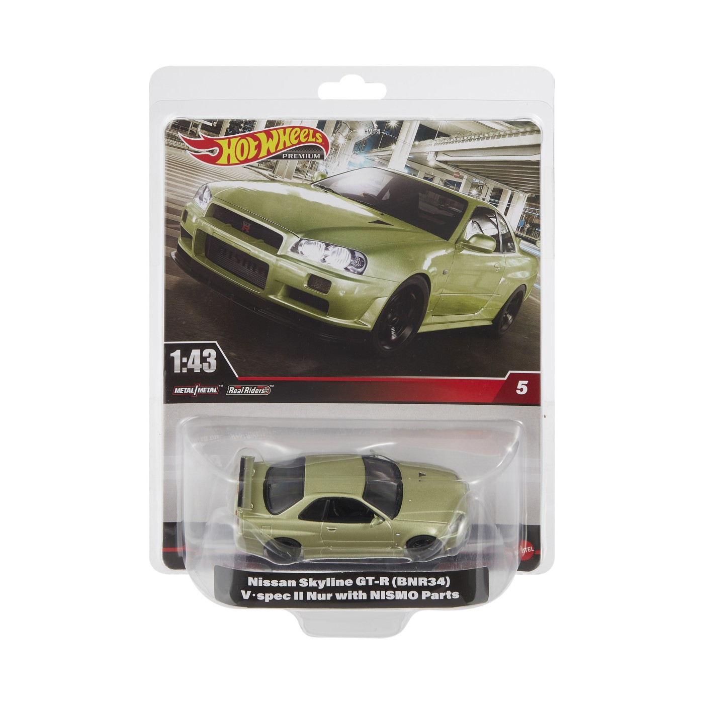 Jucării și jocuri - HOT WHEELS PREMIUM REAL RIDERS MASINUTA METALICA NISSAN SKYLINE GT-R SCARA 1:43