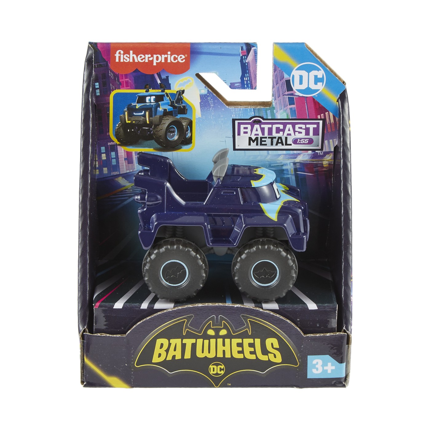 Jucării și jocuri - FISHER PRICE BATWHEELS MASINUTA METALICA CAMIONUL BUFF 1:55