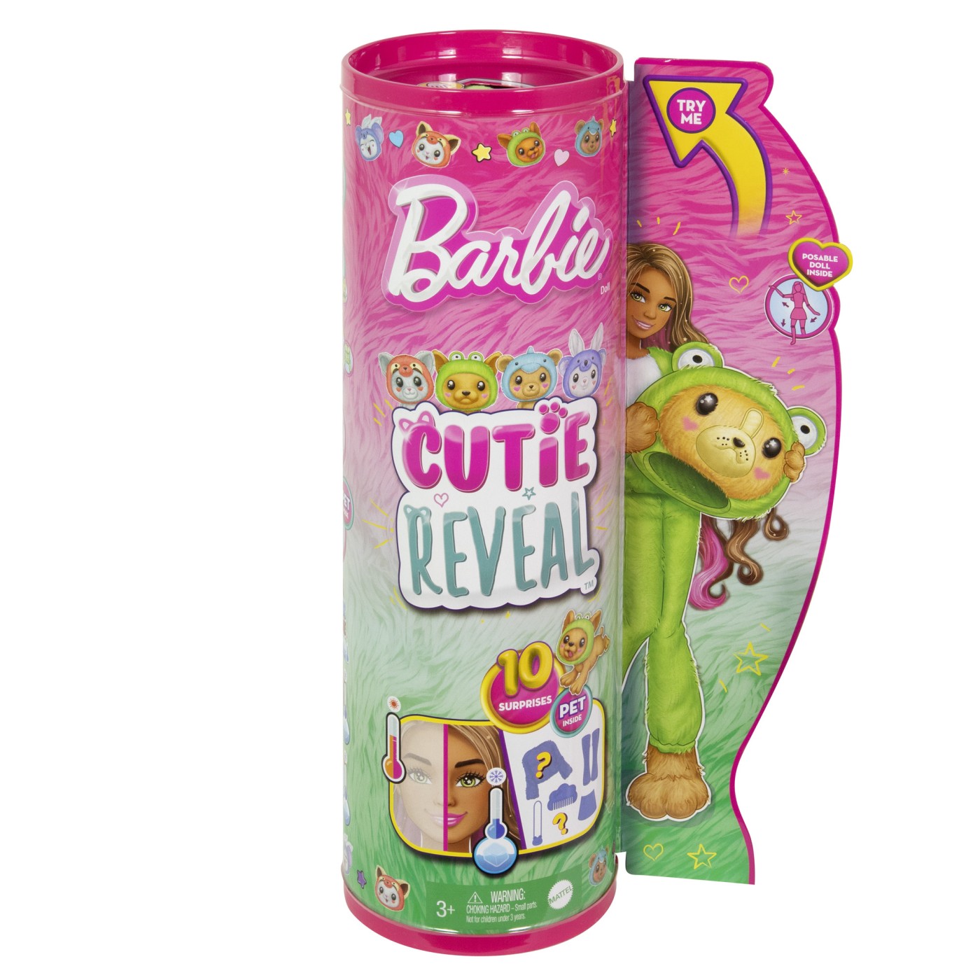 Jucării și jocuri - BARBIE COLOR REVEAL PAPUSA BARBIE CATEL BROSCUTA