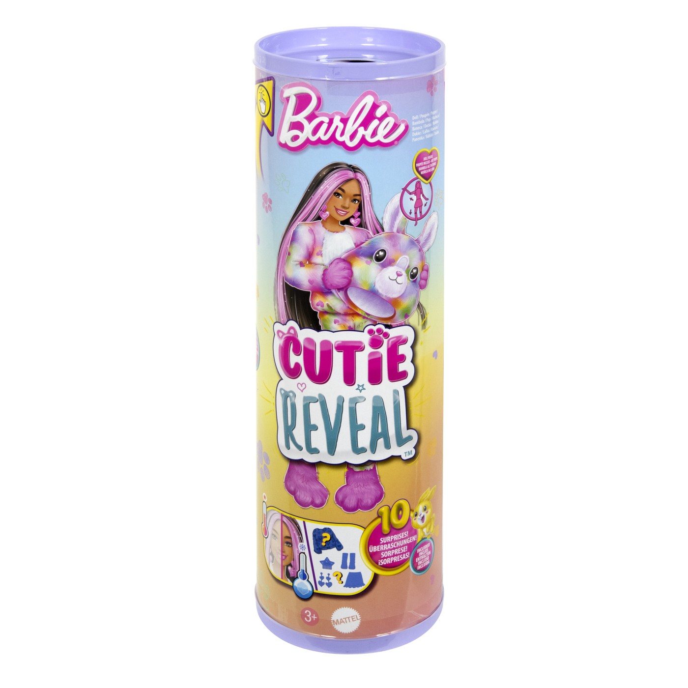 Jucării și jocuri - BARBIE PAPUSA BARBIE CUTIE REVEAL IEPURAS