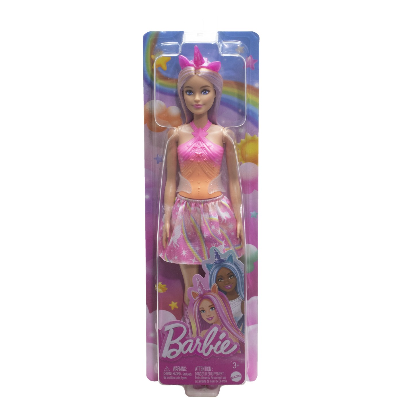 Jucării și jocuri - BARBIE PAPUSA BARBIE CU ACCESORII MAGICE DE UNICORN