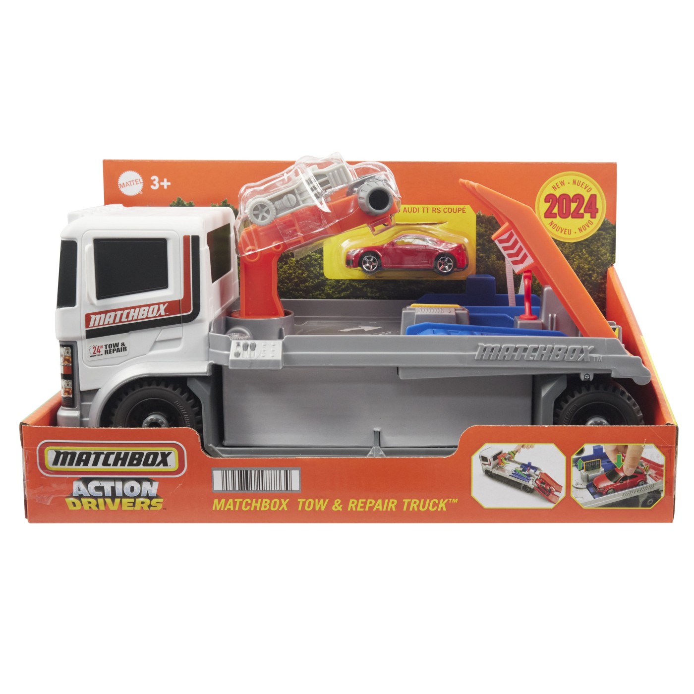Jucării și jocuri - MATCHBOX ACTION DRIVERS CAMION DE REPARATII SI REMORCARE