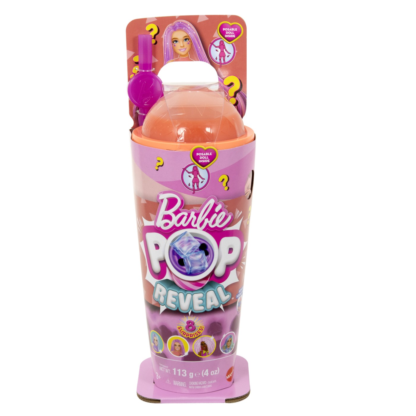 Jucării și jocuri - BARBIE POP REVEAL BUBBLE TEA PAPUSA BARBIE MANGO MOCHI