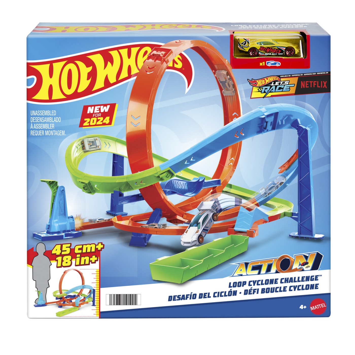 Jucării și jocuri - HOT WHEELS ACTION SET PROVOCAREA CICLONULUI
