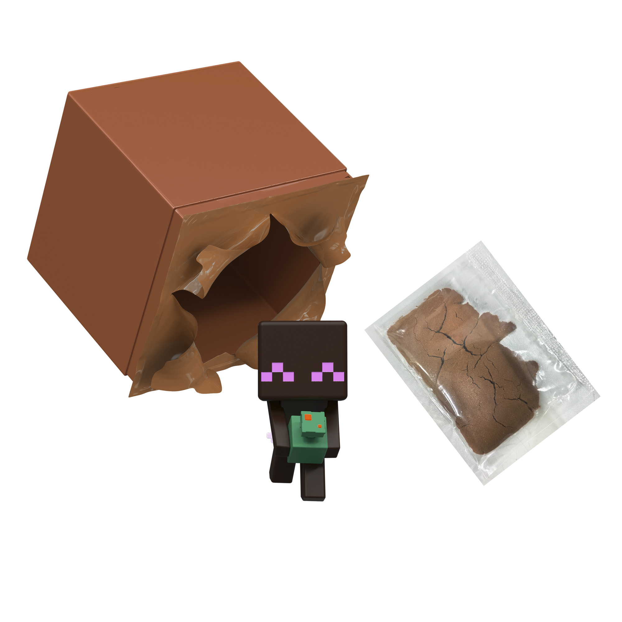 Minecraft mini mode set explorare miniera verde copii cu varsta peste 6 ani [1]