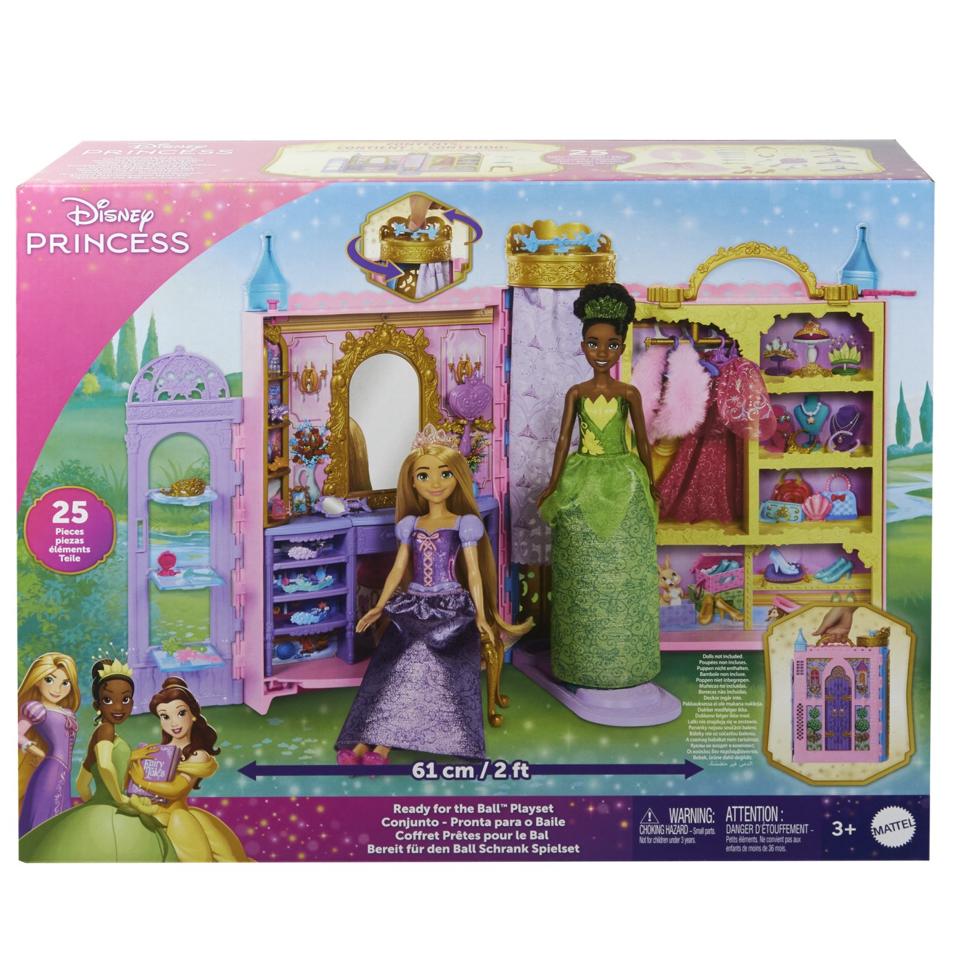 Jucării și jocuri - DISNEY PRINCESS SET PREGATIRE PENTRU BAL