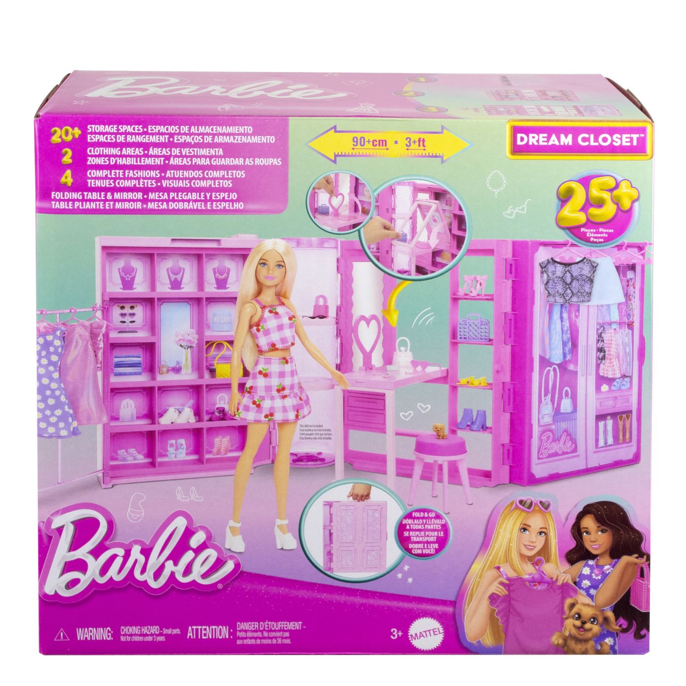 Jucării și jocuri - BARBIE DULAPUL DE VIS A LUI BARBIE
