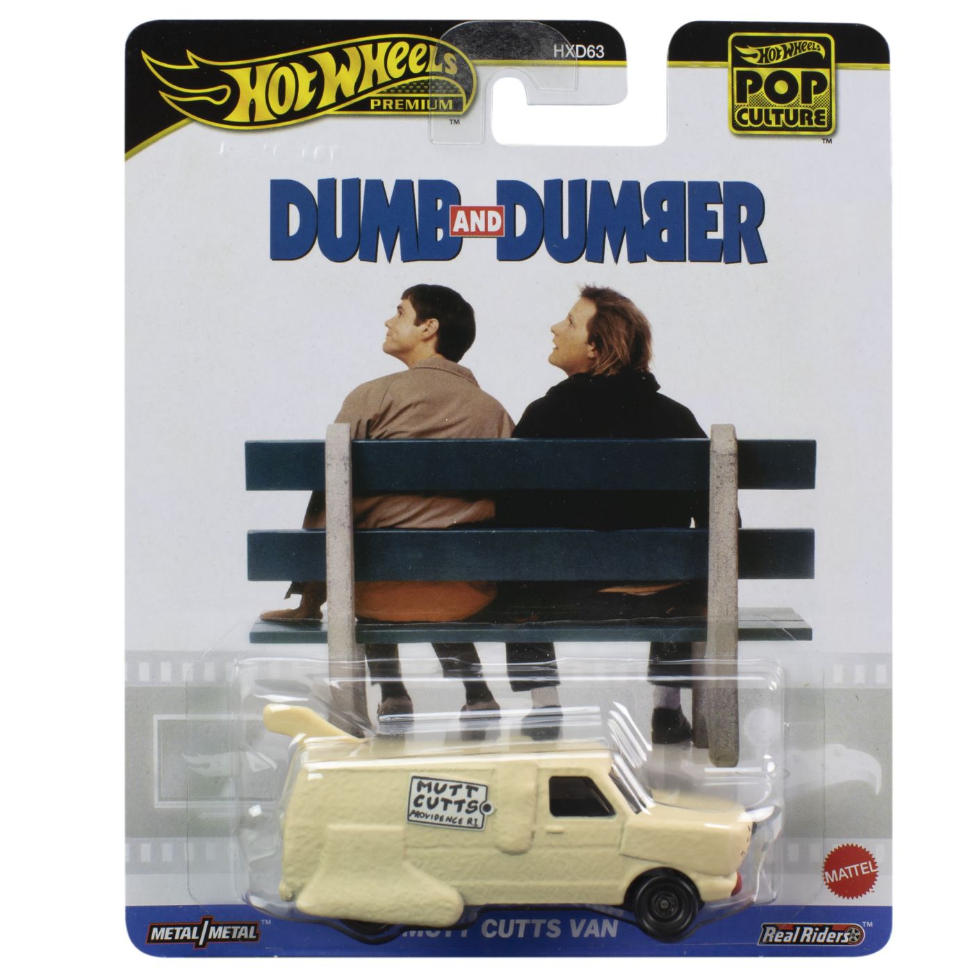 Jucării și jocuri - HOT WHEELS POP CULTURE MASINUTA METALICA DUMB AND DUMBER MUTT CUTTS VAN SCARA 1:64