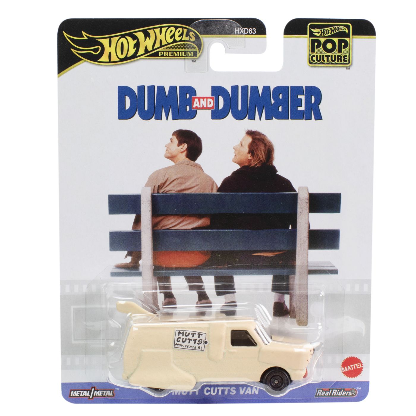 Jucării și jocuri - HOT WHEELS POP CULTURE MASINUTA METALICA DUMB AND DUMBER MUTT CUTTS VAN SCARA 1:64