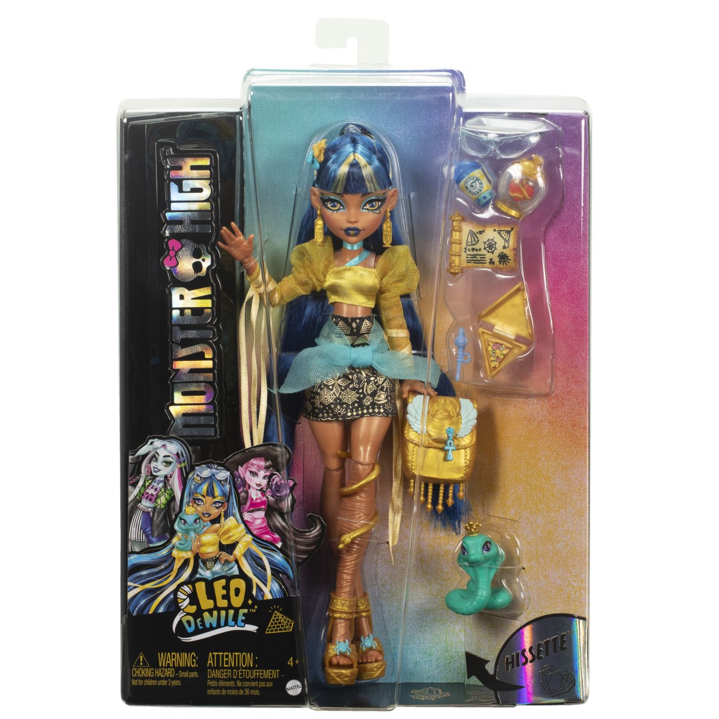 Jucării și jocuri - MONSTER HIGH PAPUSA CLEO DENILE SI COBRA HISSETTE