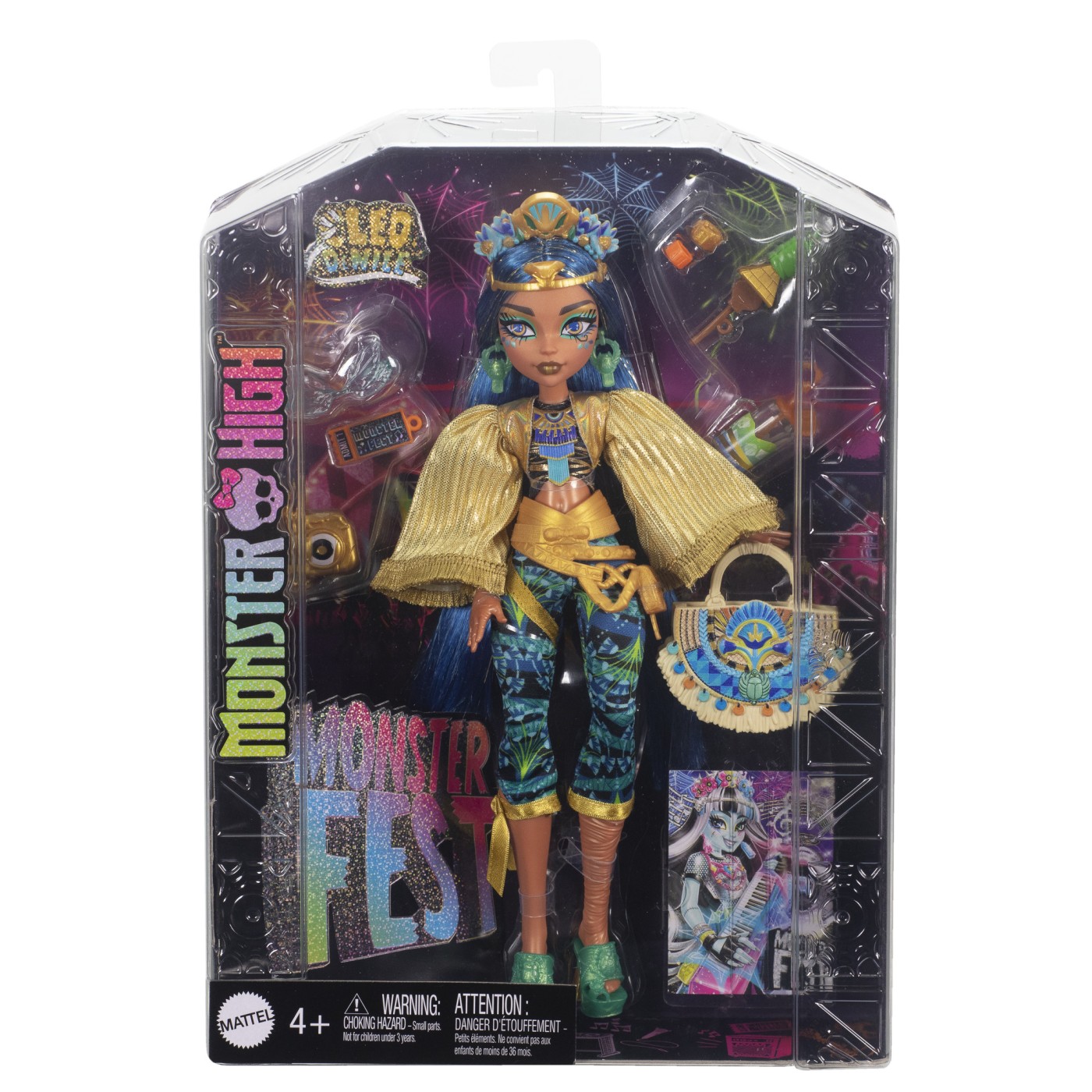 Jucării și jocuri - MONSTER HIGH PAPUSA CLEO DE NILE