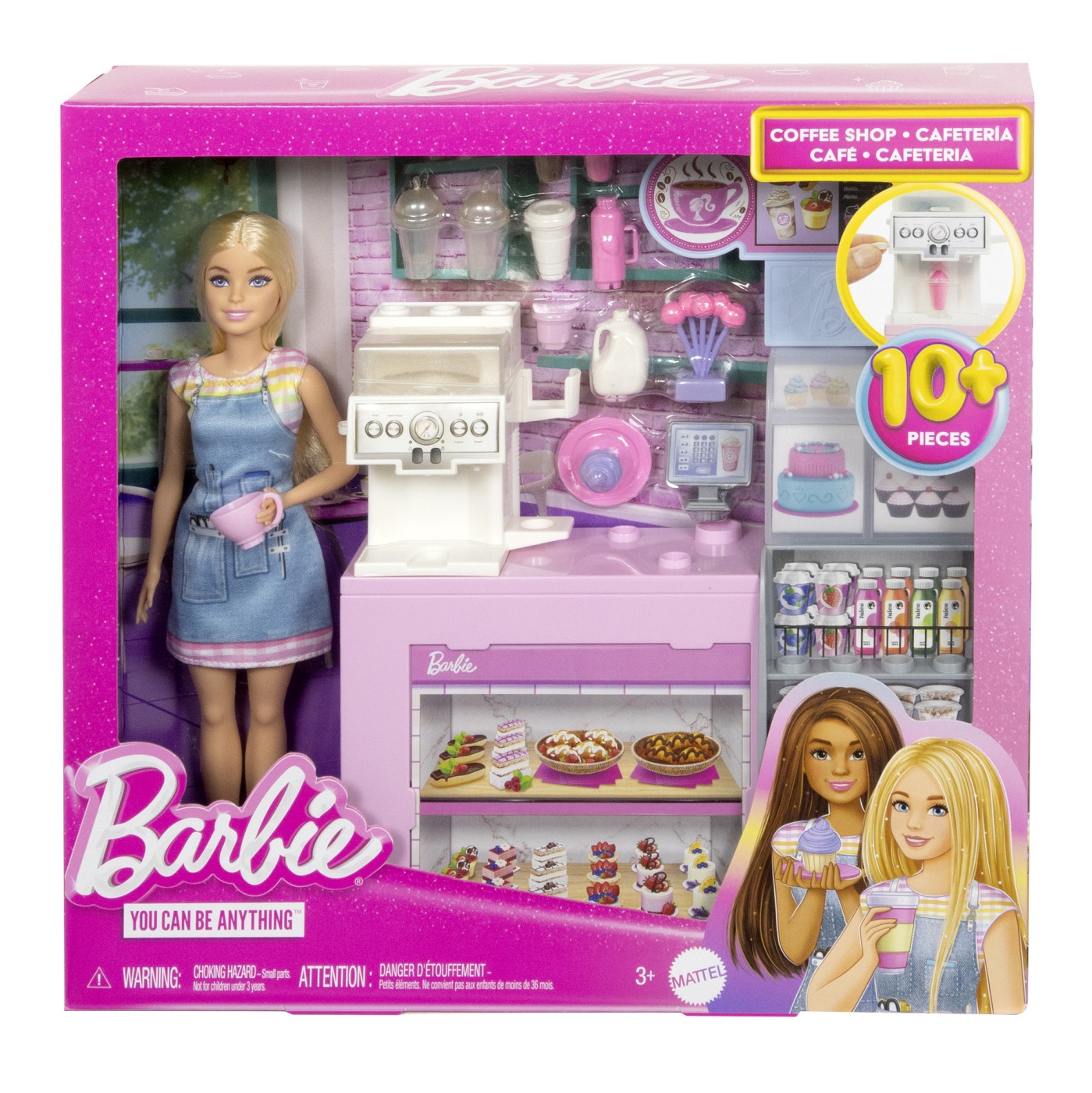 Jucării și jocuri - BARBIE PAPUSA BARBIE YOU CAN BE SET CAFENEA