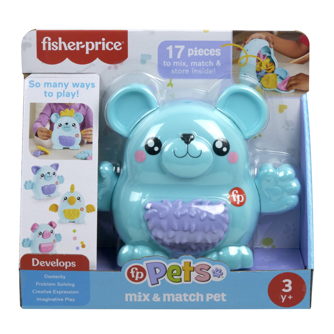 Jucării și articole pentru bebeluși - FISHER PRICE ANIMALUT MIX & MATCH