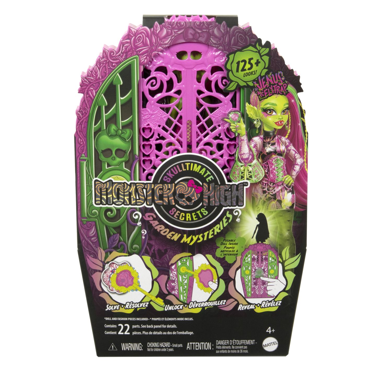 Jucării și jocuri - MONSTER HIGH GRADINA DE LA MIEZUL NOPTII PAPUSA VENUS MCFLYTRAP