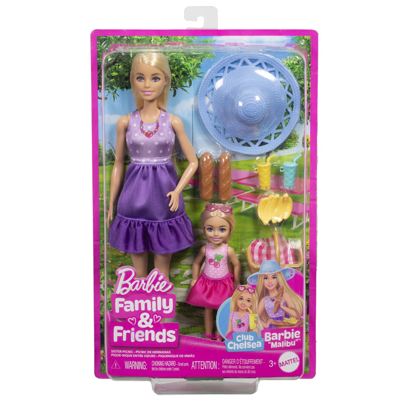 Jucării și jocuri - BARBIE FAMILY AND FRIENDS SET PAPUSA BARBIE SI PAPUSA CHELSEA