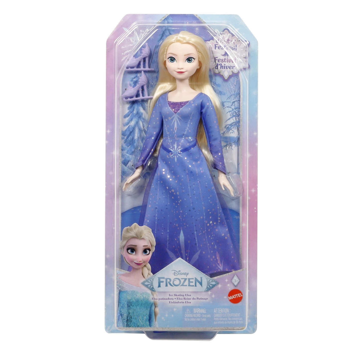 Jucării și jocuri - DISNEY FROZEN PAPUSA ELSA PATINATOARE