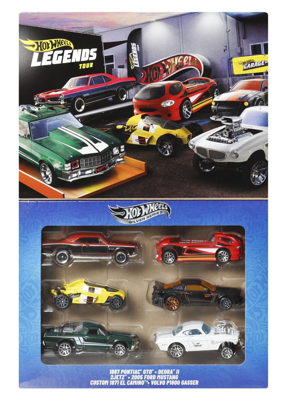 Jucării și jocuri - HOT WHEELS LEGENDS SILVER SERIES SET 6 MASINUTE METALICE