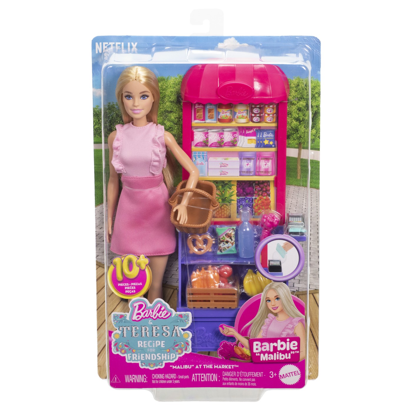 Jucării și jocuri - BARBIE MALIBU PAPUSA BARBIE LA MARKET