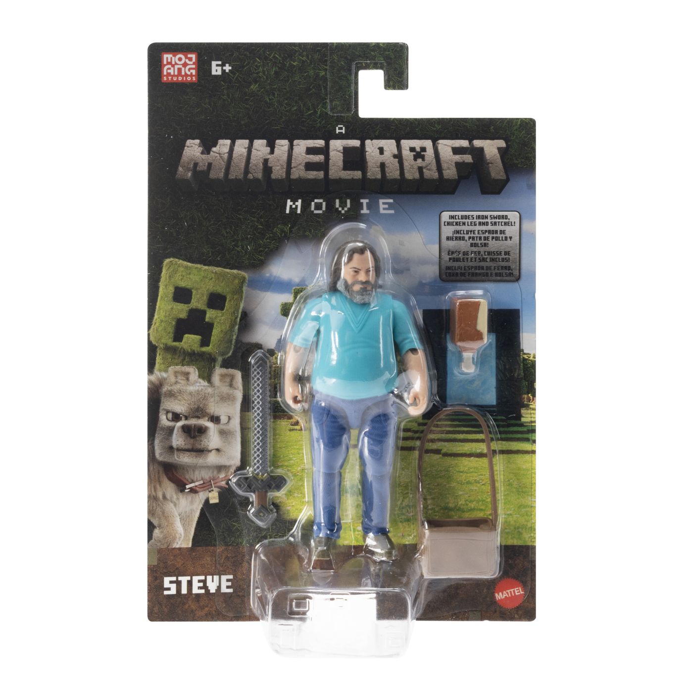 Jucării și jocuri - MINECRAFT SET FIGURINA STEVE CU ACCESORII