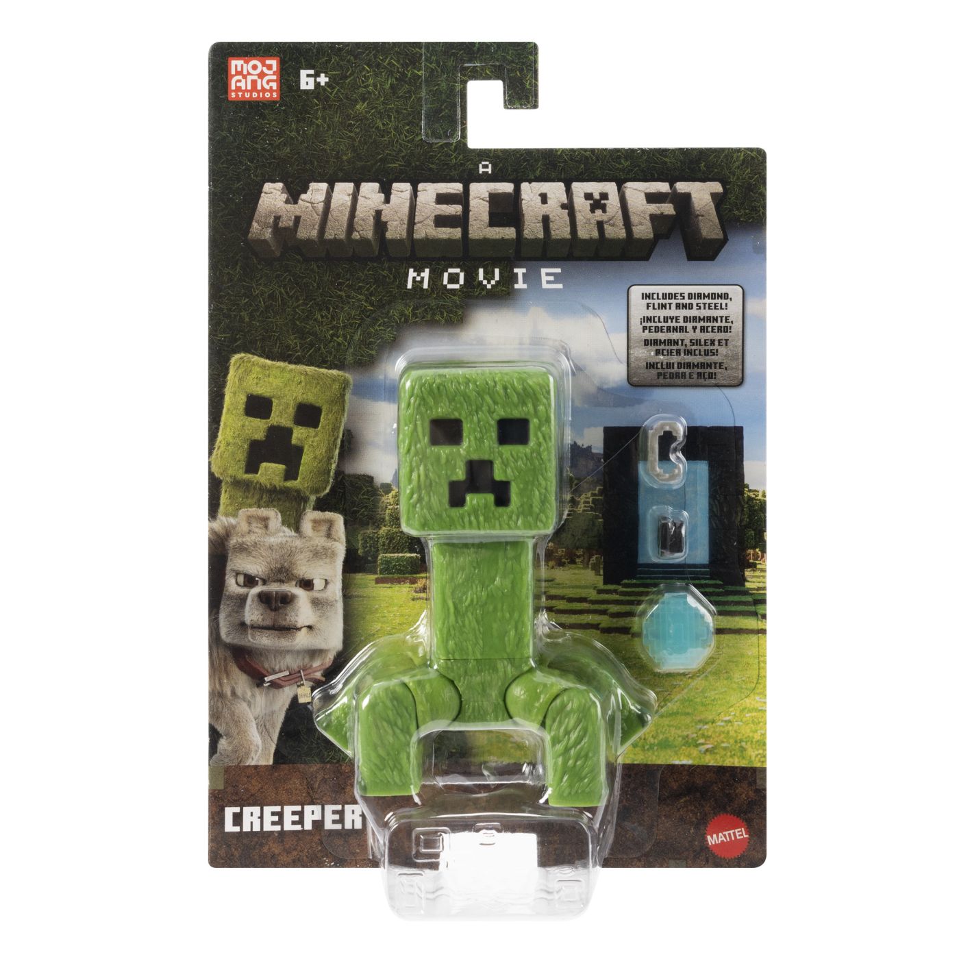 Jucării și jocuri - MINECRAFT SET FIGURINA CREEPER CU ACCESORII