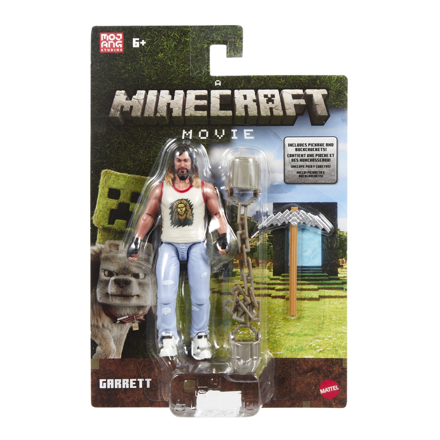 Jucării și jocuri - MINECRAFT SET FIGURINA GARRETT CU ACCESORII