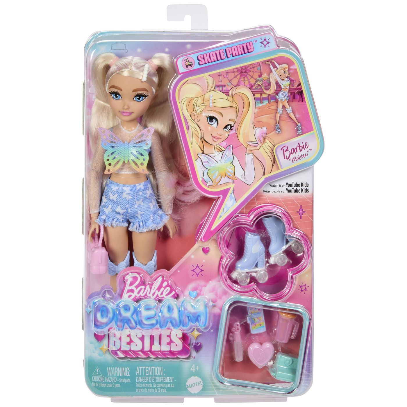 Jucării și jocuri - BARBIE DREAM BESTIES PAPUSA BARBIE PETRECERE PE ROLE