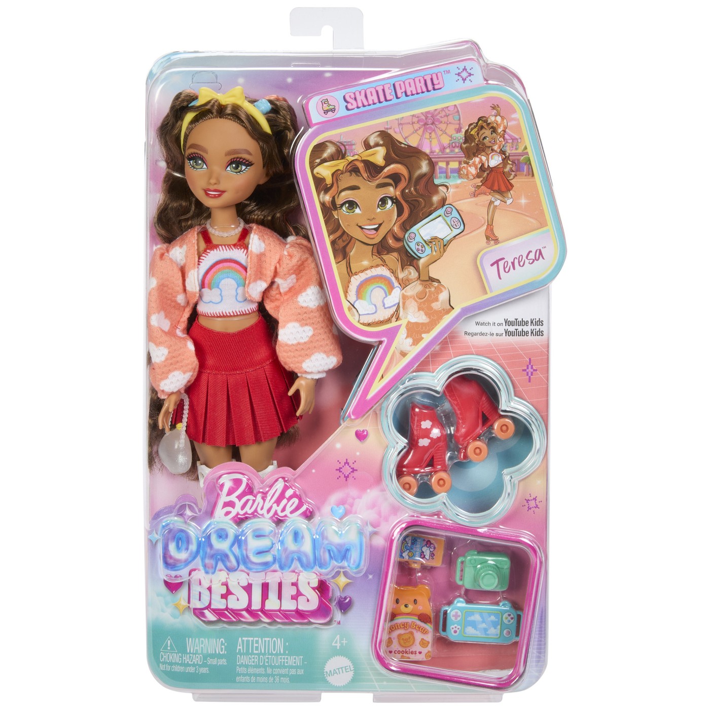 Jucării și jocuri - BARBIE DREAM BESTIES PAPUSA TERESA CU ROLE