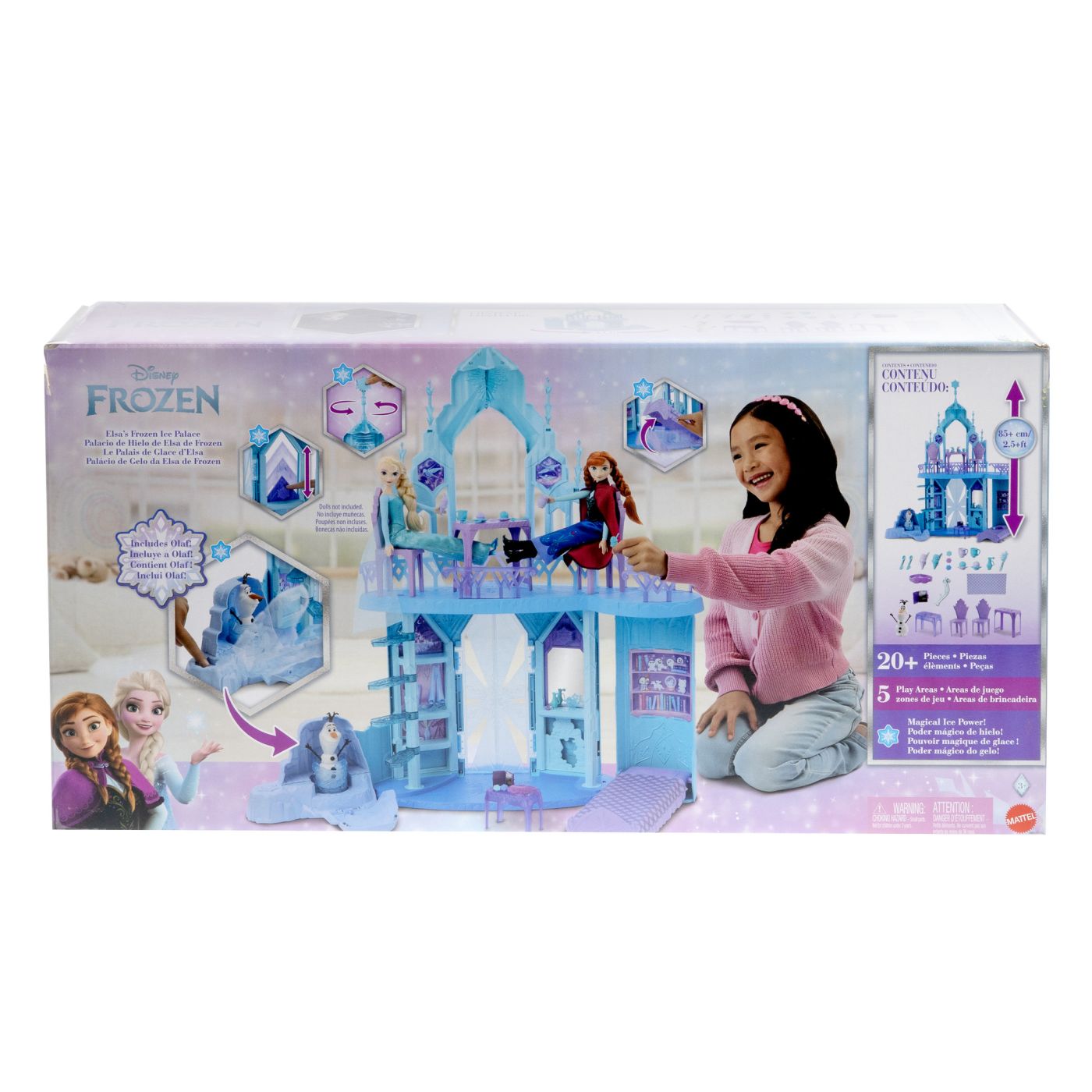 Jucării și jocuri - DISNEY FROZEN SET REGATUL DE GHEATA CU FIGURINE SI ACCESORII