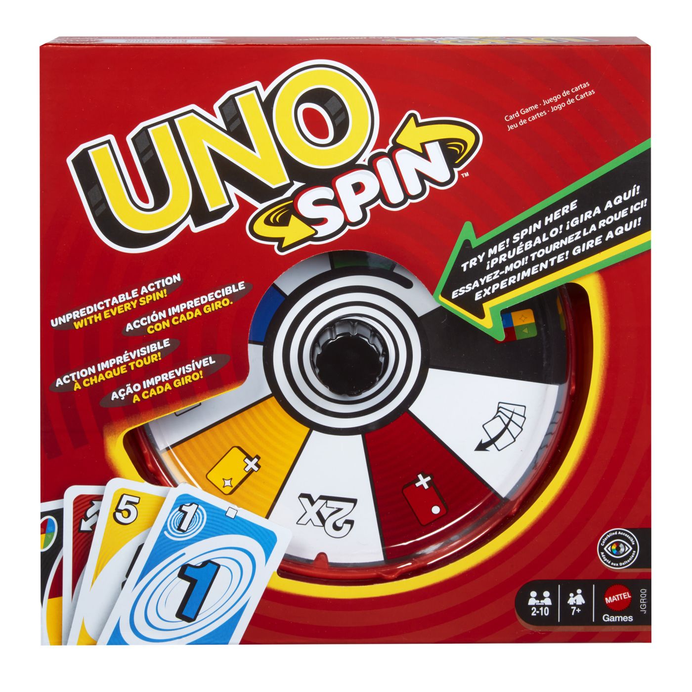 UNO JOC DE CARTI SPIN
