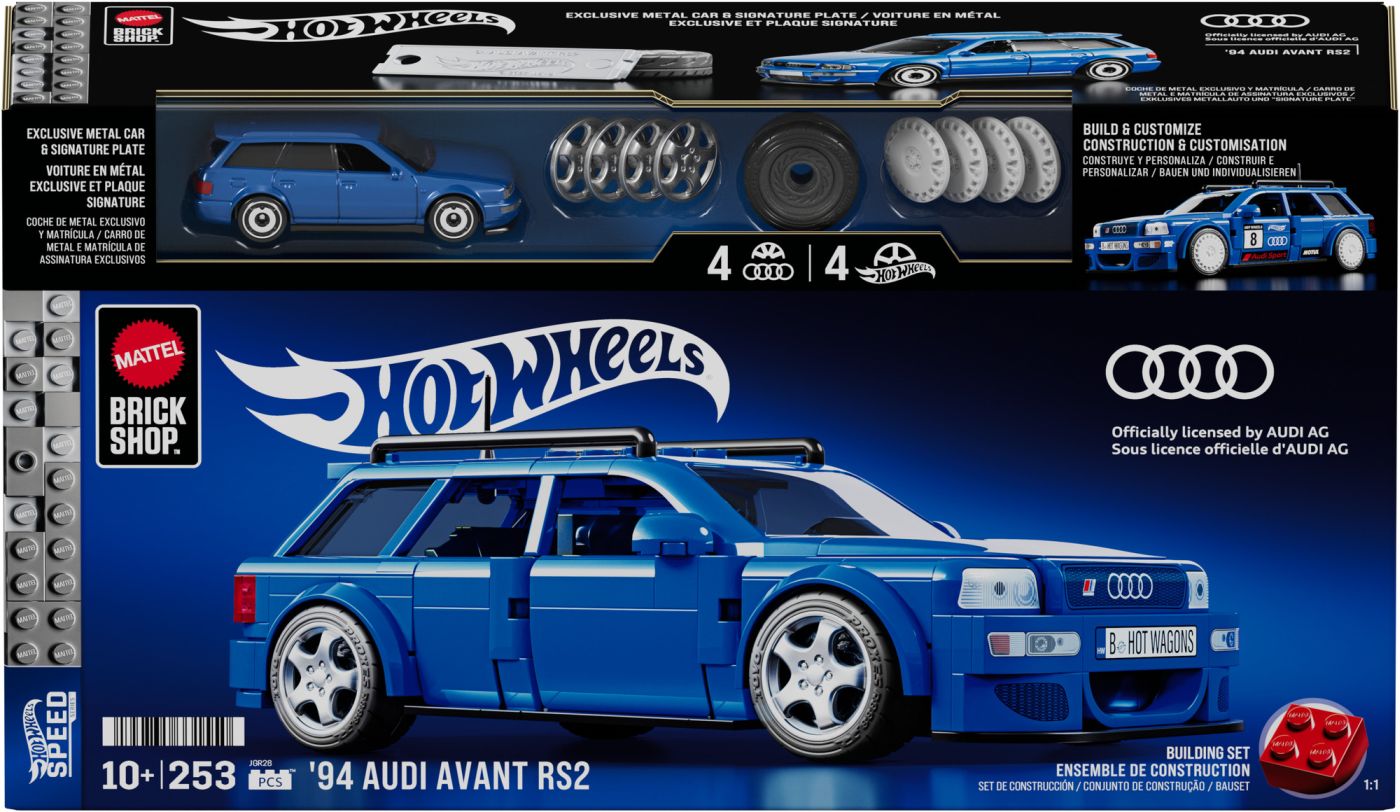 Jucării și Jocuri pentru copii - Hot wheels speed series set de constructii audi avant rs2 1994 copii cu varsta peste 10 ani