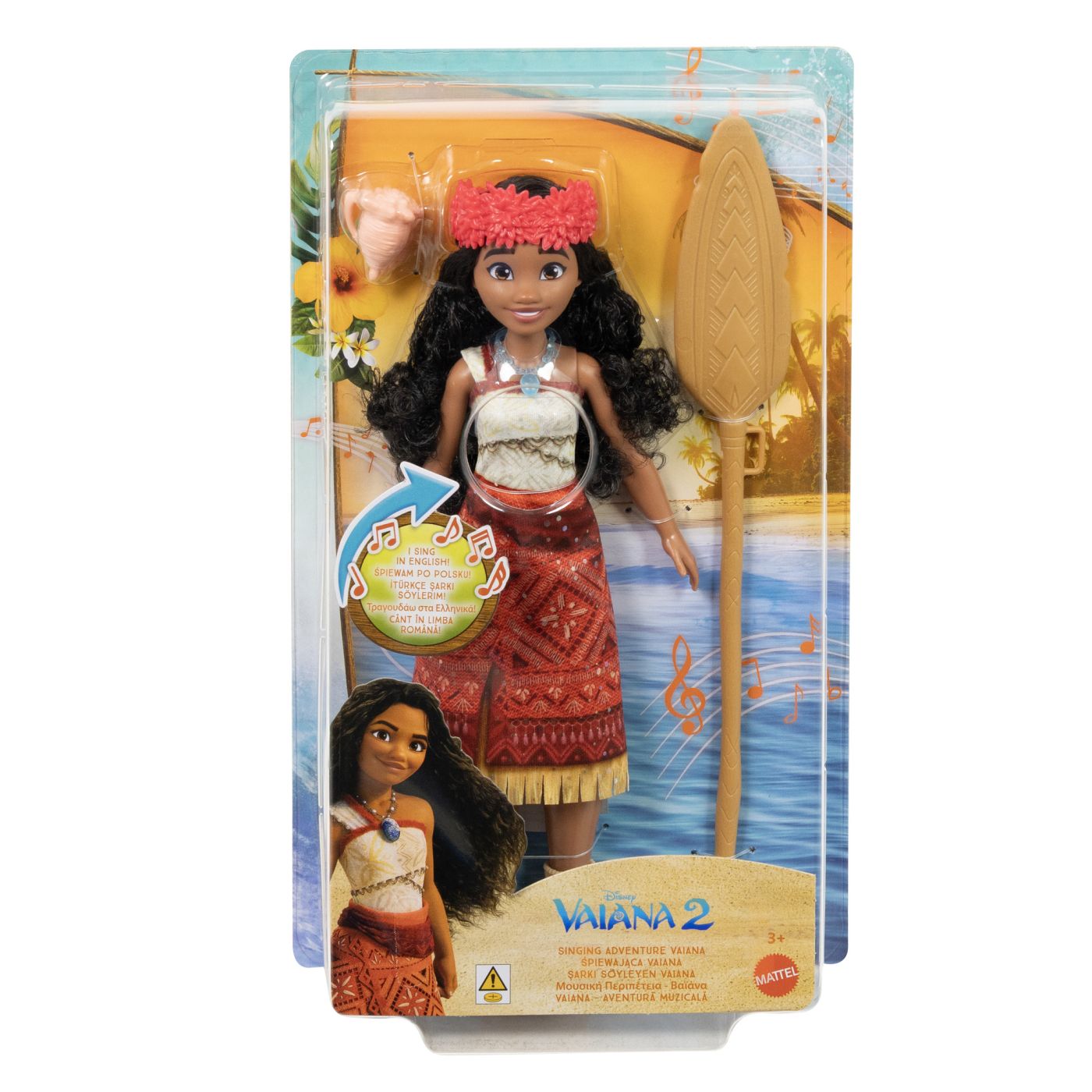 Jucării și Jocuri pentru copii - Disney vaiana 2 set papusa vaiana muzicala cu accesorii copii cu varsta peste 3 ani