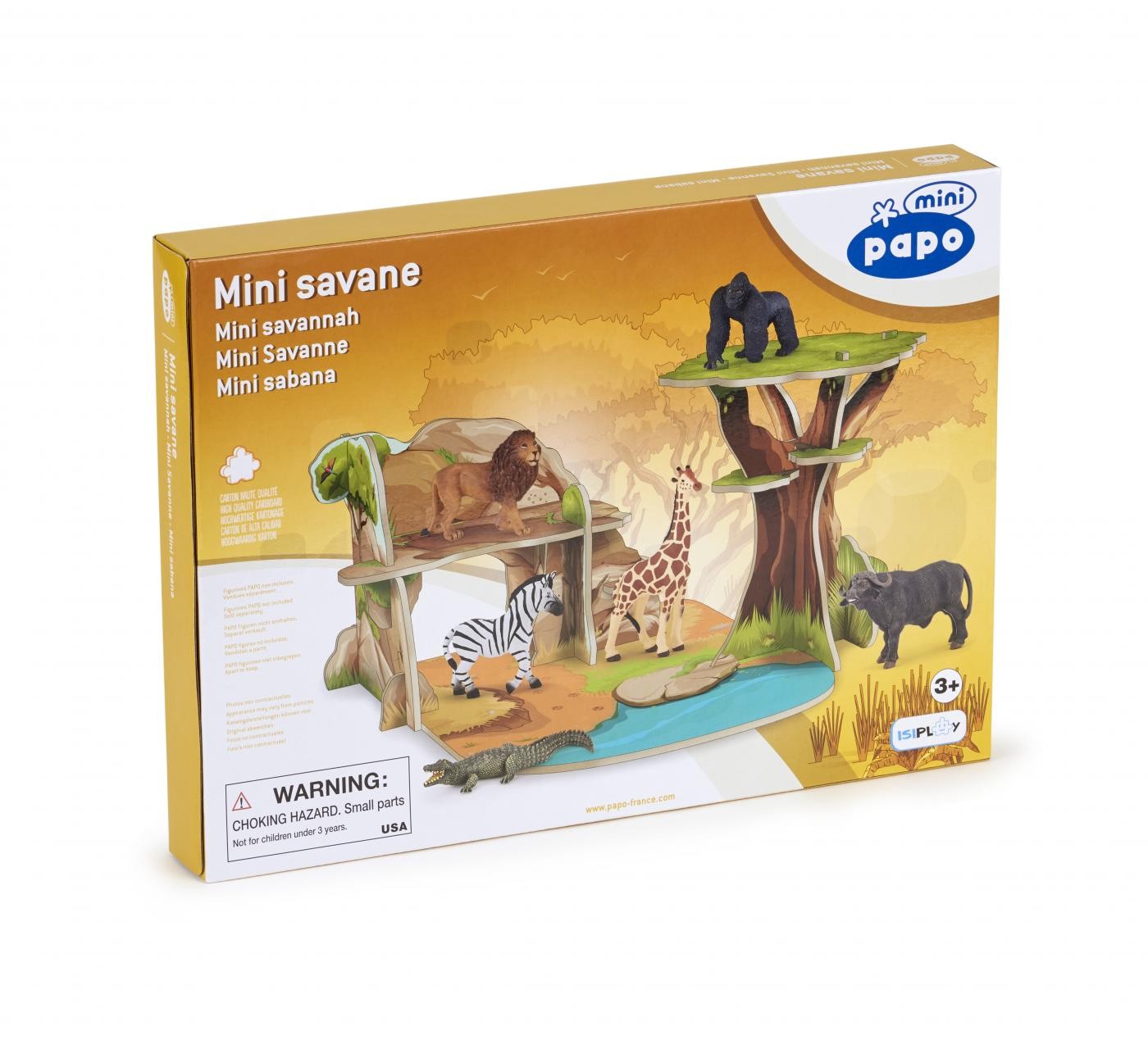 Jucării și jocuri - PAPO MINI DISPLAY SAVANA
