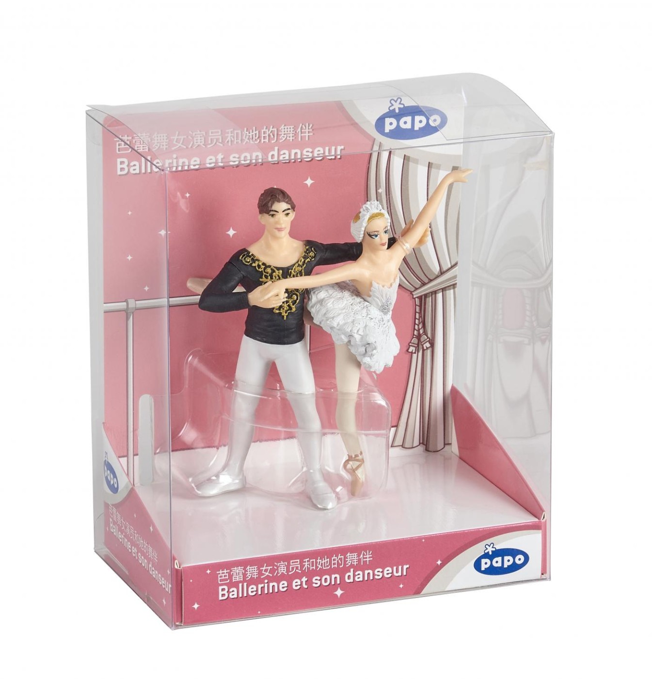 Jucării și jocuri - PAPO SET FIGURINE BALERINA SI PARTENERUL EI